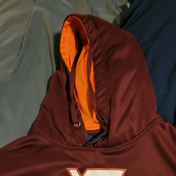Virginia Tech Hokies Hoodie Adult S. - Picture 2 of 3